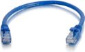 CablesToGo 1m Cat6 Booted Unshielded (UTP) netwerkpatchkabel - blauw