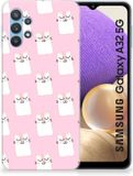 Samsung Galaxy A32 5G TPU Hoesje Sleeping Cats