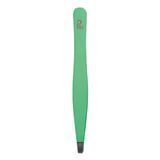 PLIC BEAUTY Met een professionele pincet - Rechte bekken - Groene kleur - Precisie en comfort - Roestvrij staal - Soft Touch-afwerking