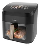 Cecotec Cecofry & Grill Smokin' 8500 Enkel 8,5 l 2200 W Heteluchtfriteuse Zwart, Bruin