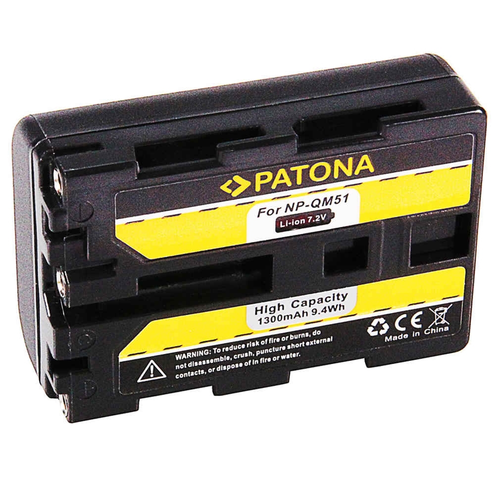 Paton, A. Sony NP-QM51 accu