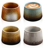 Set de 4 tasses à expresso en céramique, 200 ml
