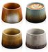 Set de 4 tasses à expresso en céramique, 200 ml