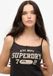 Superdry Athletic Essentials ajour camitop met print - Dames - Vesten