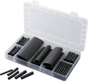 Tru Components 1566305 Krimpkous assortiment Zwart Krimpverhouding:3:1 52 onderdelen