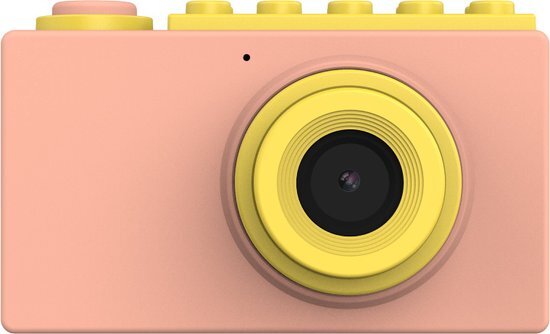 myFirst Camera 2 zalmroze -  kindercamera - 8MP - foto en video - waterproof - 1000 mAh batterij
