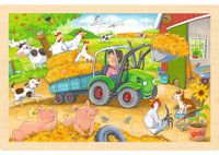 Tractor puzzle 24 pieces 30 x 20 cm From 3 years