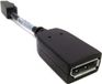 HP 708463-001 – Mini DisplayPort naar DisplayPort Adapter – SPS Cable – Zwart