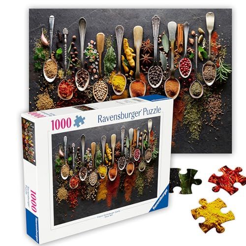 Ravensburger Kruiden uit de hele wereld – puzzel 1000 stukjes voor volwassenen en kinderen vanaf 14 jaar