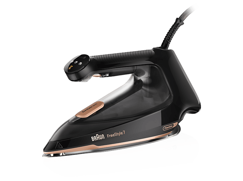 Braun Fi7276bk Freestyle 7 Stoomstrijkijzer Zwart / Brons