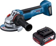 Bosch Professional Bosch GWS 18V-10 P Professional accu-haakse slijper 18 V 125 mm borstelloos + 1x accu 5,0 Ah - zonder oplader