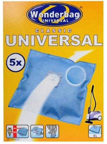 Wonderbag Universal WB406120 Stofzuigerzakken - Blauw - 5 stuks - Rowenta Silent Force