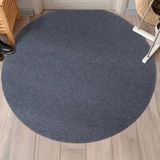 ANRO Schoonloopmat BOB Grijs Ø100cm