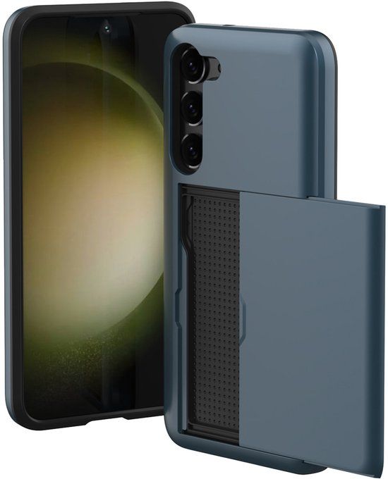 imoshion Backcover met pasjeshouder voor de Samsung Galaxy S23 - Donkerblauw