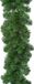 Everlands Slinger van dennen - 2x - groen - 270 x 30 cm - extra vol - guirlande van dennen - kerstversiering - Slingers van kerstbomen