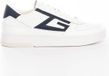 Guess Silea Lage sneakers - Leren Sneaker - Heren - Wit - Maat 45