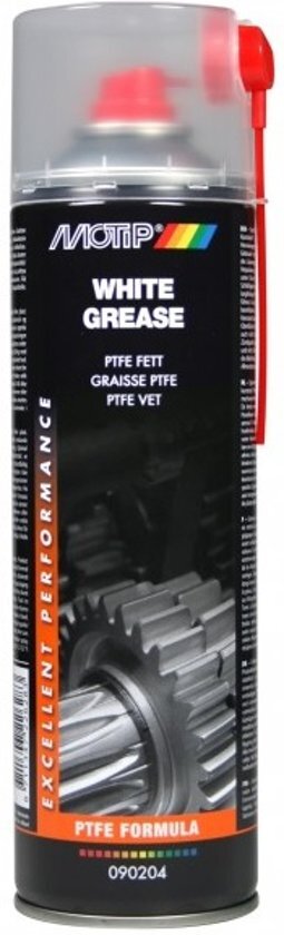 Motip White Grease Spray Ptfe Vet 500 Ml