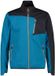 CMP Waterdichte jas Heren Blauw Polyester Lange mouw Ritszakken Colorblock PFC vrij Lente/Zomer 2023
