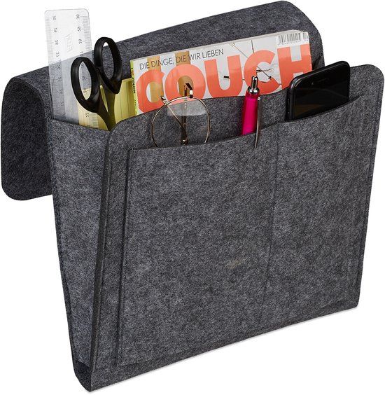 Relaxdays Bedside Pocket