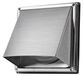 Merkloos RVS 100mm Extractor Fan Vent Cover voor Afzuigsystemen