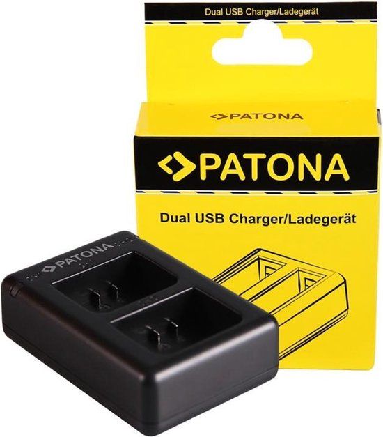 Patona by ElektroPapa Patona Duo Oplader voor Garmin Virb XE