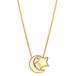 Glanzstücke München Ketting 925 zilver geel goud 45 cm