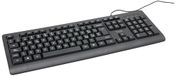 Trust Taro USB-toetsenbord, bekabeld, Italiaanse QWERTY-lay-out, voor pc/laptop/notebook, Mac/Windows, 1,8 m lange kabel, vloeistofbestendig, ergonomisch, zwart
