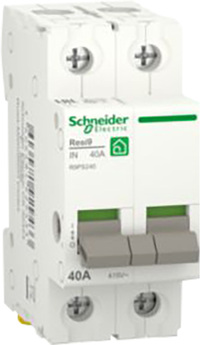 Schneider- Electric Schneider Electric Resi9 Hoofdschakelaar 2P 40A