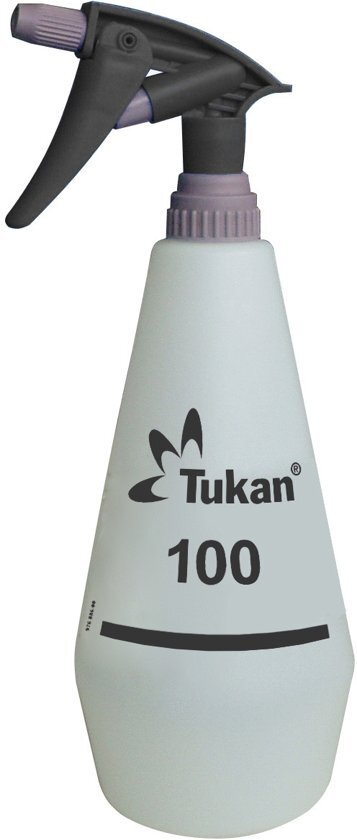 Tukan Tukan Fijnsproeier 100 - Handspuiten - 14.0x10.5x27.5 cm 1 l Wit Zwart