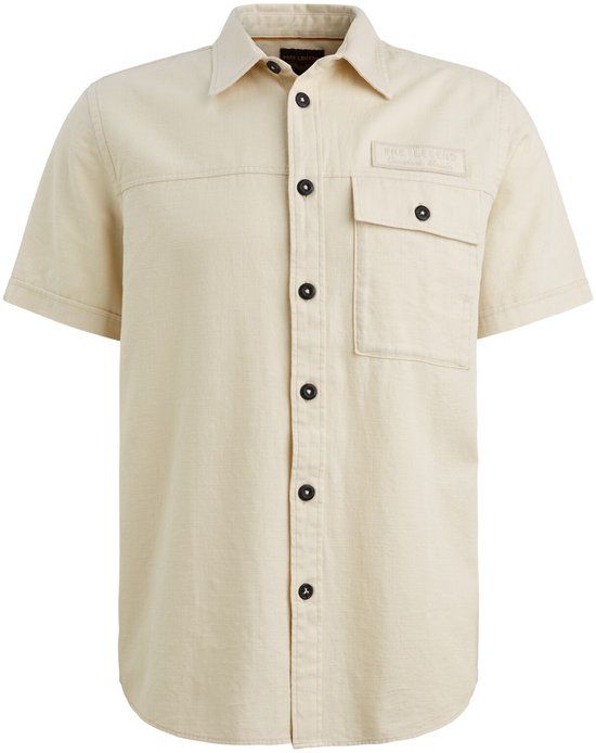 PME Legend Short Sleeve Shirt Ctn Slub Groen