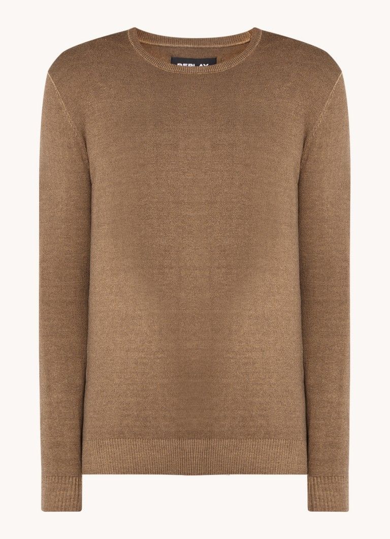 Replay Fine Knit Wool Blend Pullover