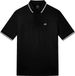 Armani Exchange Essential Poloshirt Heren Katoen Korte Mouw Polokraag Borstzak Regular Fit Casual Zwart XXL