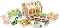 Tender Leaf Toys Greenhouse and Garden Set - Multicolor - Hout