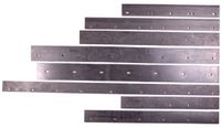Merkloos / Sans marque Middelwijk Meppel B.V. Rubber m.canvas + RVS bouten voor mestschuif, 40cm