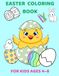 Easter Coloring Book for Kids Ages 4–8 | Cute Easter Bunnies, Eggs and Spring Animals | Fun Easter Activity Book for Boys and Girls | Large 8.5 x 11 Coloring Pages