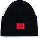 HUGO Xaff Beanie Senior Zwart Wol One Size