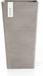 Ecopots Rotterdam Mid High 56 - Taupe - 31 x H56,5 cm - Vierkante taupe bloempot / plantenbak