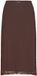 VILA Middellange rok VISOLA mid-waist Coffee Bean2