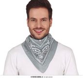Guirca Sjaaltje Grijs Zakdoek Denim