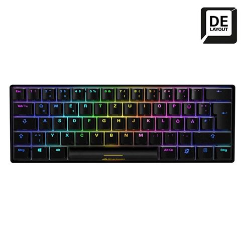 Sharkoon SKILLER SGK50 S4 - Toetsenbord - QWERTY - Zwart