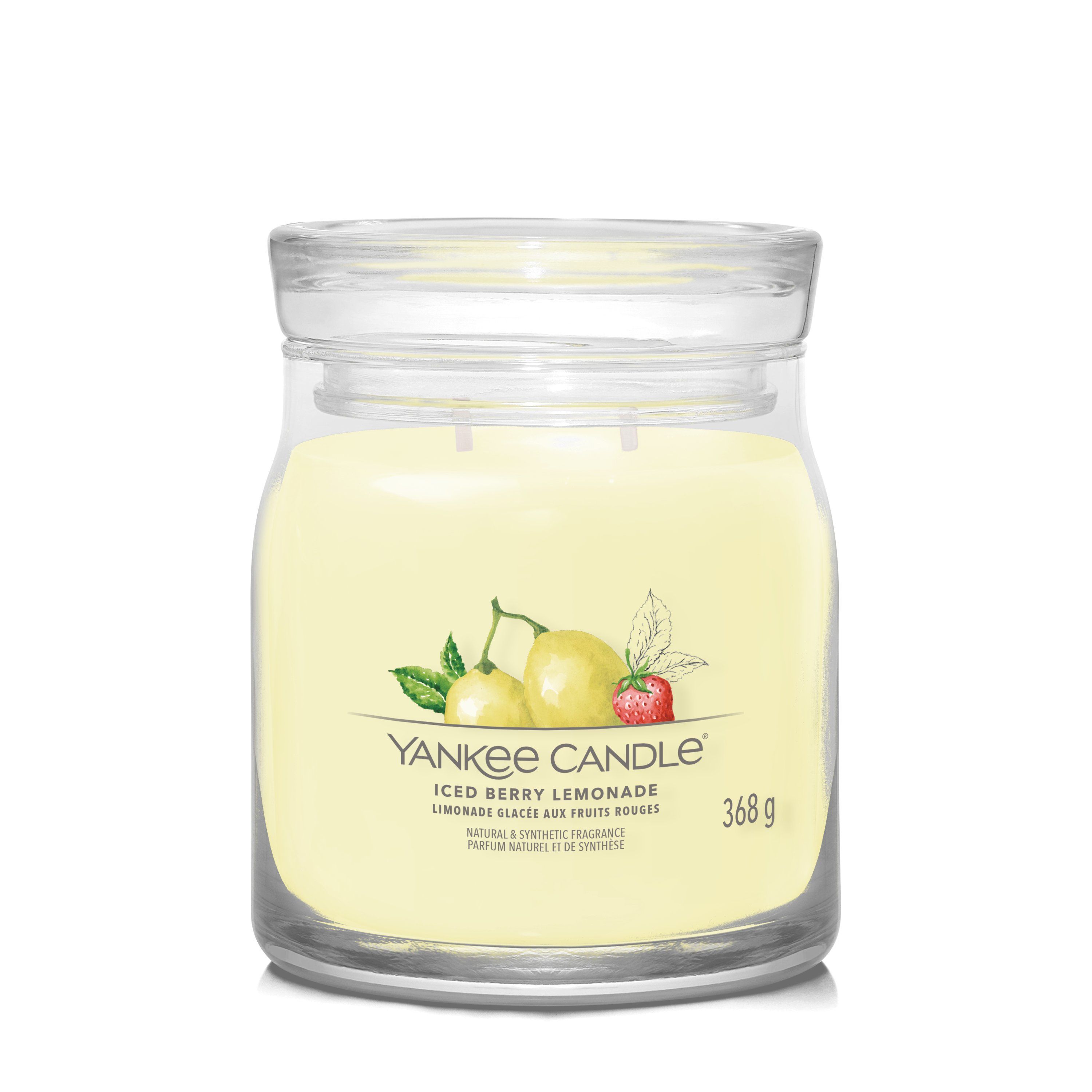 Yankee Candle Iced Berry Lemonade Medium Jar Candle