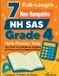 7 Effortless Math Education 7 Full-Length New Hampshire NH SAS Grade 4 Math Practice Tests