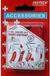 FASTECH® 687-330 Klittenband Met riem Haak- en lusdeel (l x b) 350 mm x 20 mm Zwart, Rood 2 stuk(s)