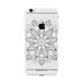 ERT GROUP mobiel telefoonhoesje voor Iphone 6/6S origineel en officieel erkend Babaco patroon Mandalas 006 optimaal aangepast aan de vorm van de mobiele telefoon, gedeeltelijk bedrukt