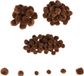 Colorations Mini Pompons Bruin, 100st.