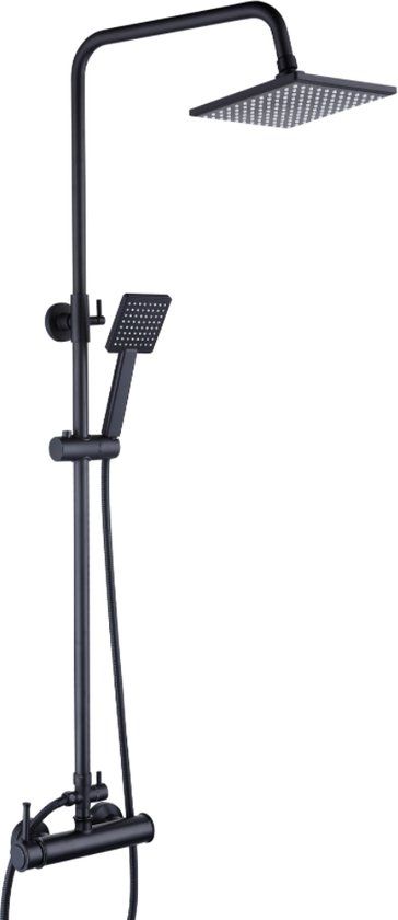 Viking Choice Doucheset - Regendouche 20cm - Zwart