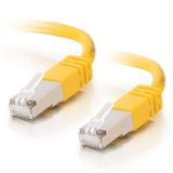LOGON SSTP Cat6a netwerkkabel Geel 5 m