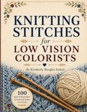 Knitting Stitches for Low Vision Colorists: Knit Textures for Coloring