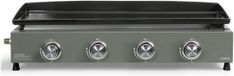 Wan GmbH Grote 4-pits Gas Plancha pour Cuisine d'Extérieur