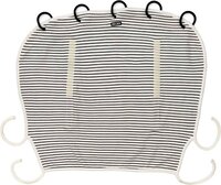 Dooky Universal Cover Zonnescherm Kinderwagen - San Marino - Creme/Donker Blauw